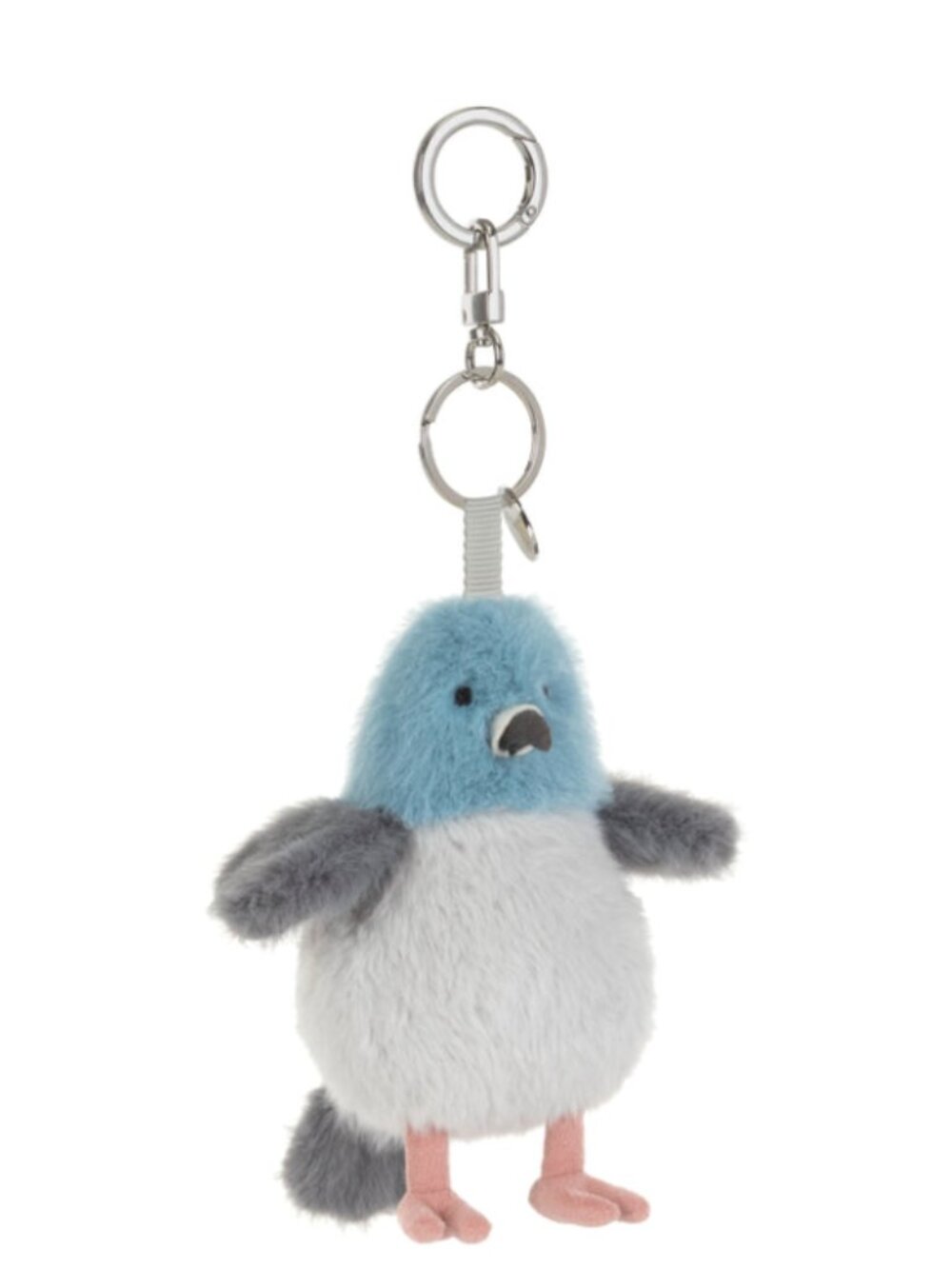 FAO Schwarz Jellycat Strutton Pigeon Bag Charm (New)
